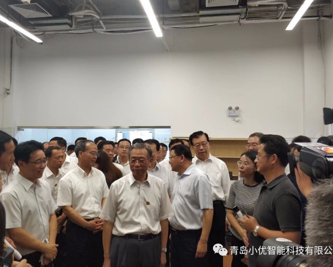 山東省委書記、省長、青島市委書記一行蒞臨我司視察指導(dǎo)工作